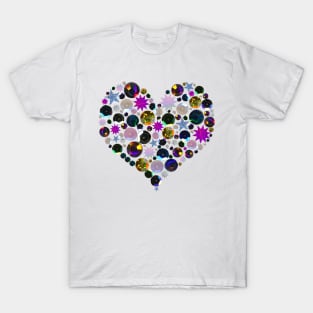 Heart of Gems and Sequins T-Shirt